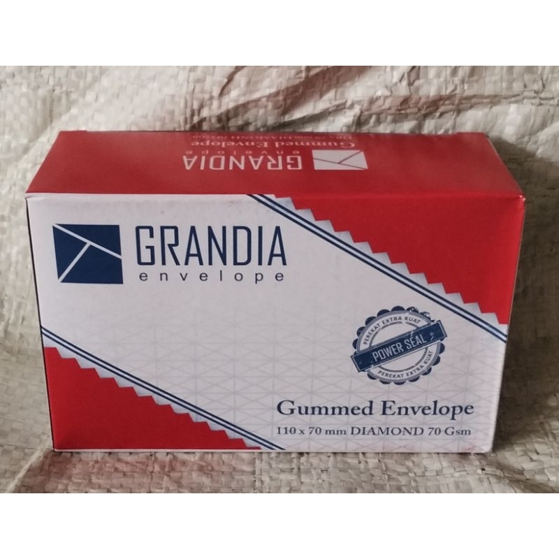 

Amplop Kecil Grandia 110×70mm (100lembar)