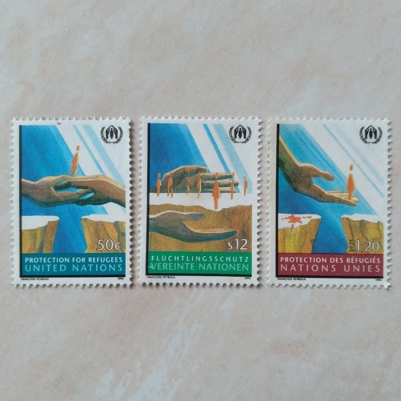 

Perangko Prangko Jadul UNO United Nations Set Protection for Refugees 1994 Mint - YN2062