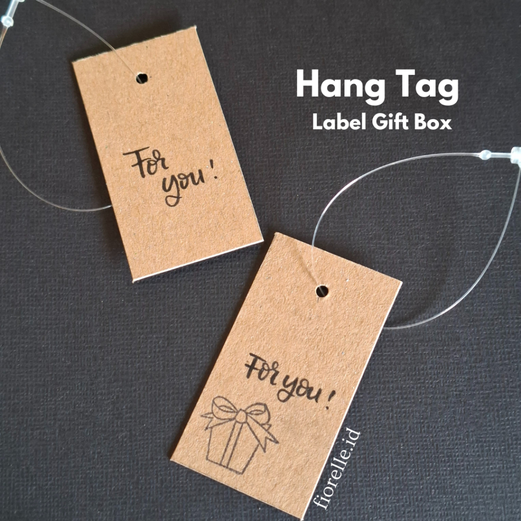

Hang Tag Label Gift Box Kado Hadiah Special For You Bahan Kertas Kraft