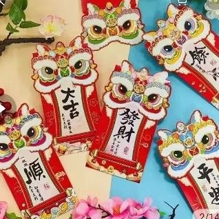

Angpao imlek hongbao Horizontal Vertikal Amplop imlek ang pao mendatar Ang pau