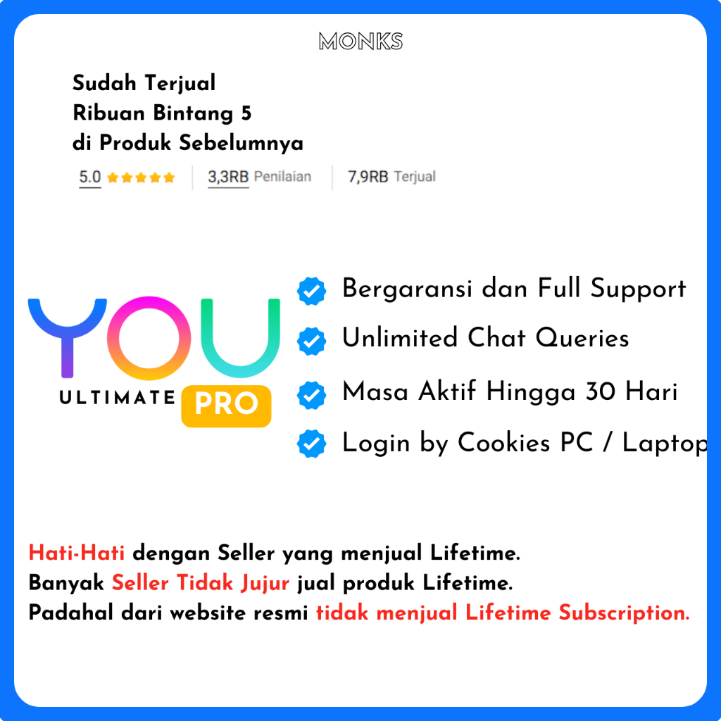 Premium You.Com - All In One For Chatgpt4, Claude Ai 1 - 3, Gemini Ai, Chatbot Dokumen Original