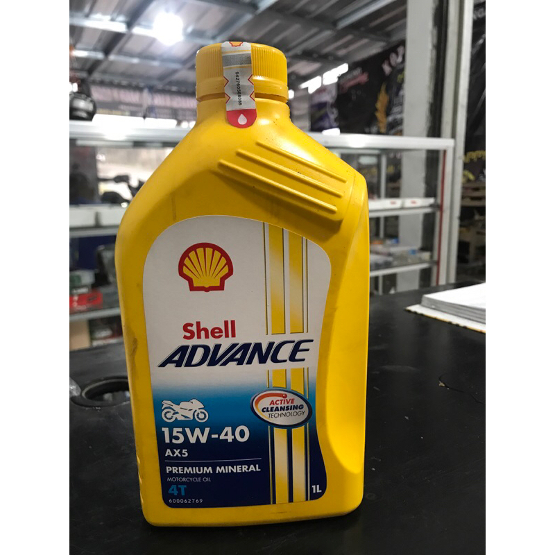 oli shell advance 15w-40 4Tak 1liter