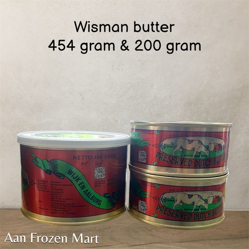 

WISMAN BUTTER ORIGINAL (200ml & 454ml)