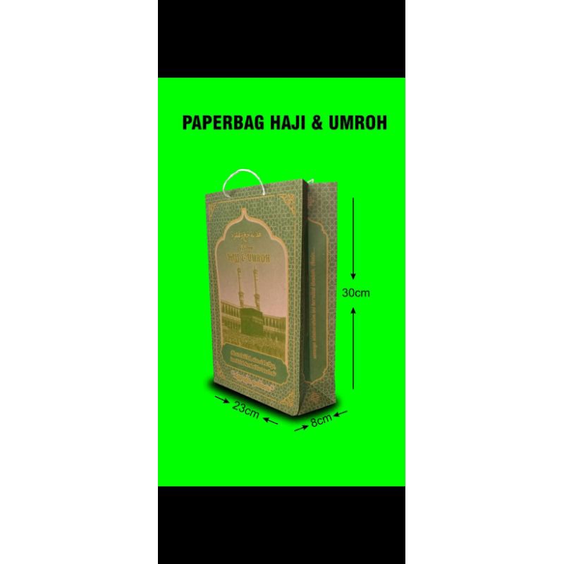 

peperbag haji dan umroh 23x8x30 isi 50 lembar