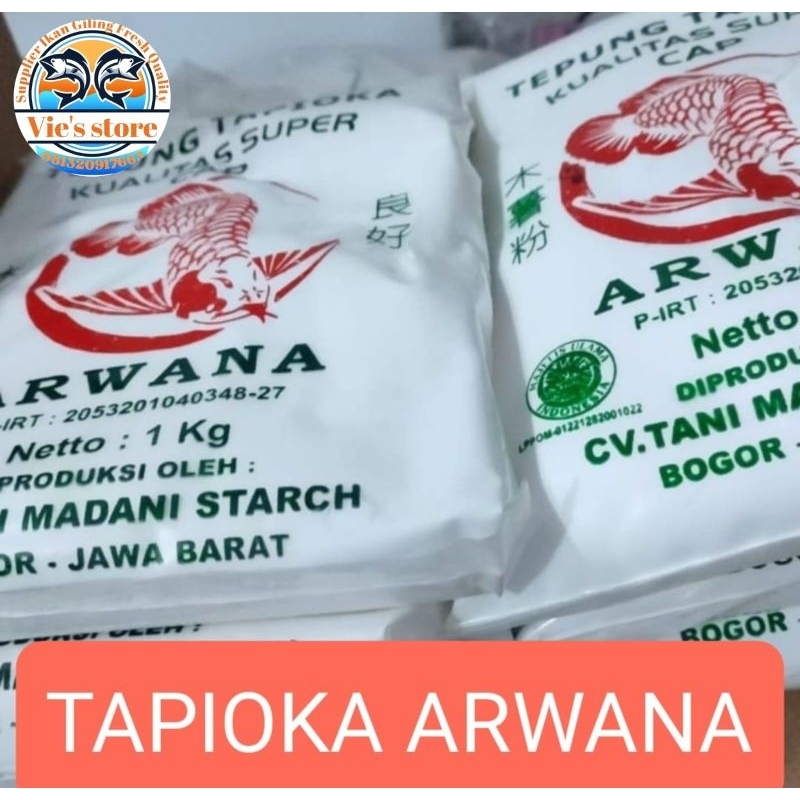 

SAGU / TAPIOKA ARWANA. 1 KG