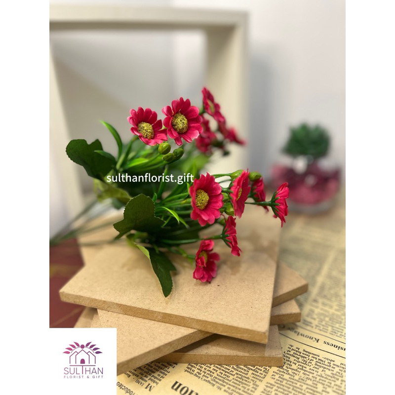 Grosir bunga krisan artificial / bunga aster artificial