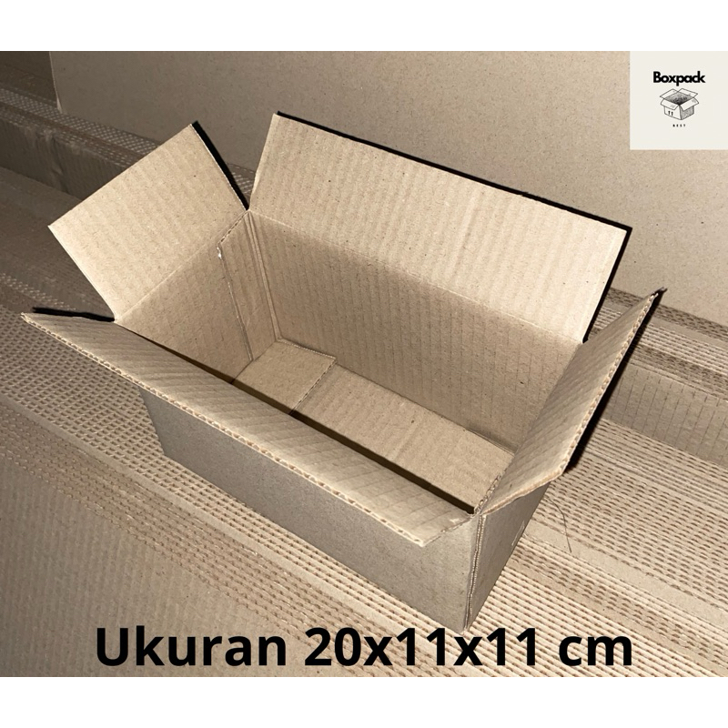 

Kardus packing ukuran 20 x 11 x 11 cm
