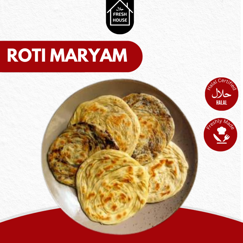 

ROTI MARYAM / ROTI CANNAI 350GR ISI 5 PCS