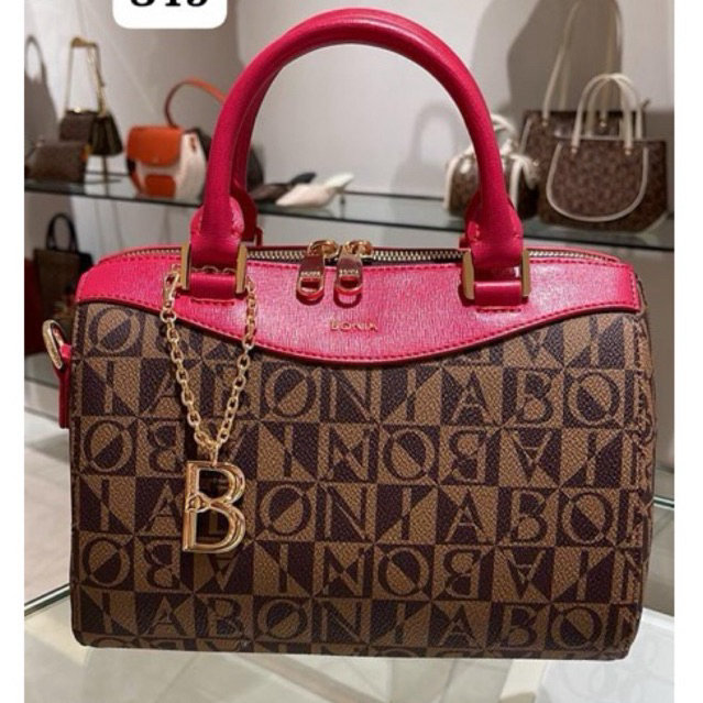 Tas Bonia Original Speedy List Merah