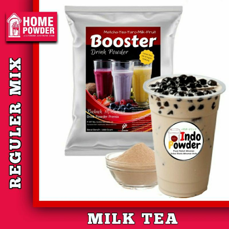 

Bubuk Minuman Milk Tea 1kg Minuman Es Kekinian Franchise Minuman Boba Shake Blend Murah