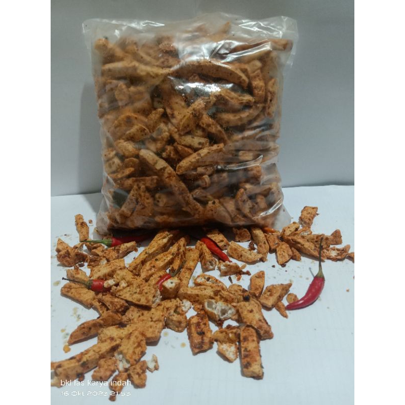 

basreng stik aroma daun jeruk purut kemsan 500 gram