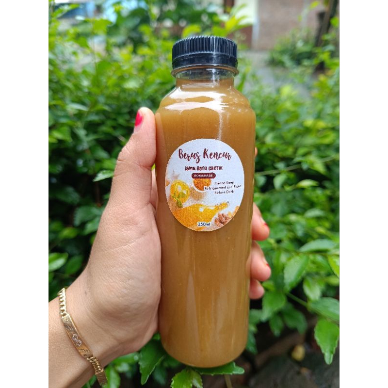 

JAMU RATU CANTIK HOMEMADE (Jamu Beras Kencur 250ml)