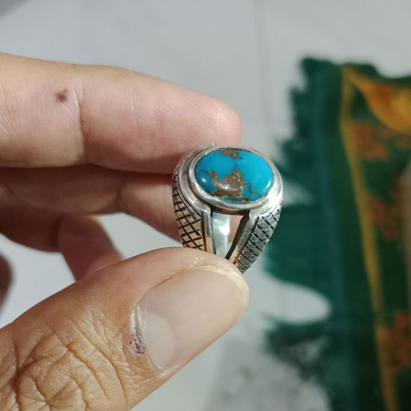 cincin pirus persia lawasan ring perak