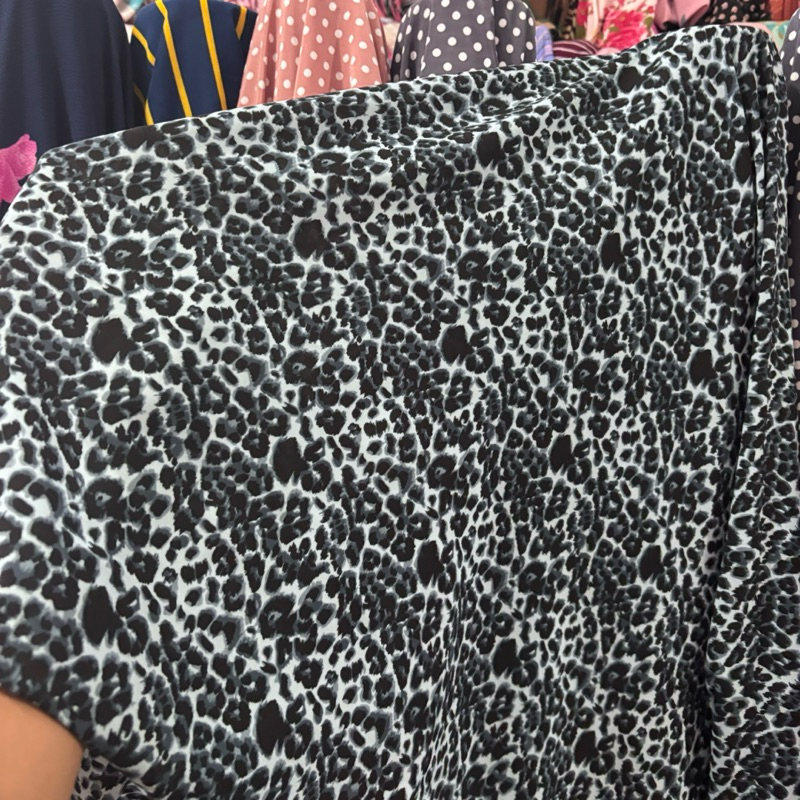 kain wolpeach premium - kain wolpeach motif macan - kain Wolfis premium - kain Wolfis motif macan - 