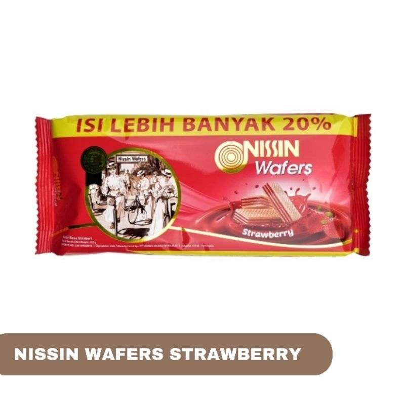 

Nissin Wafers Strawberry 110gr