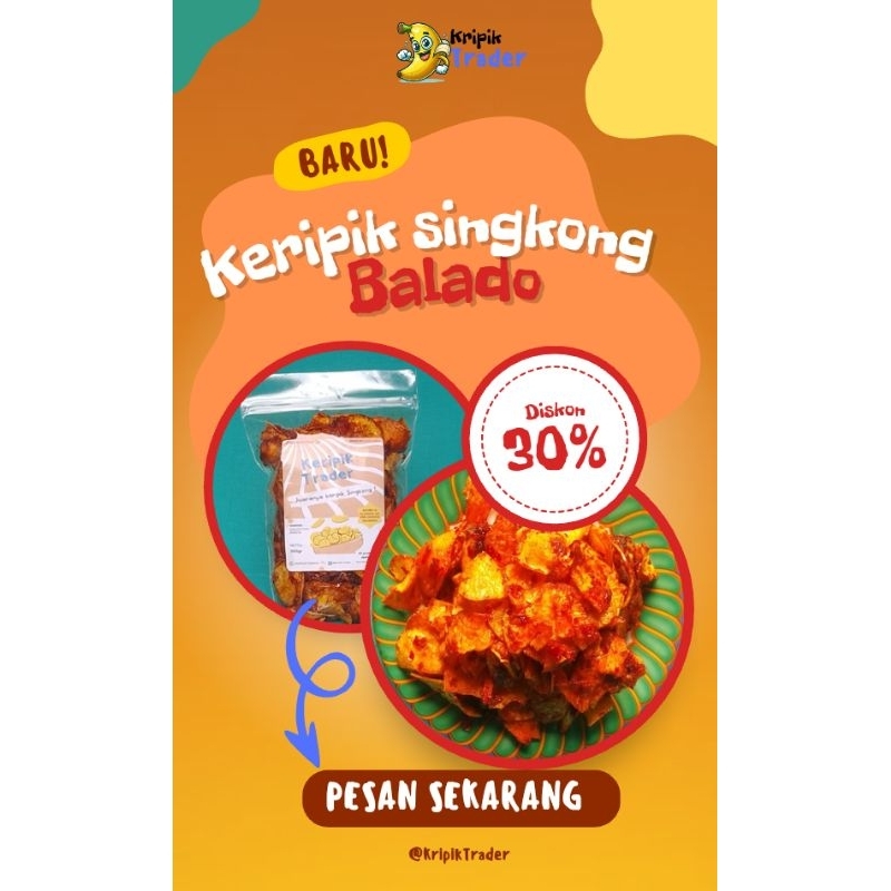 

KRIPIK SINGKONG BALADO
