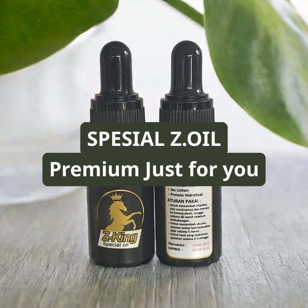 PAKET HEMAT 2 BOTOL ZAKAR KING OLES PREMIUM 100% ORIGINAL - MINYAK OLES TAHAN LAMA