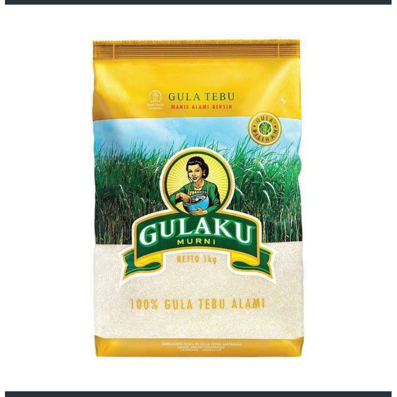 

Gulaku Tebu 1Kg Bungkus Kuning