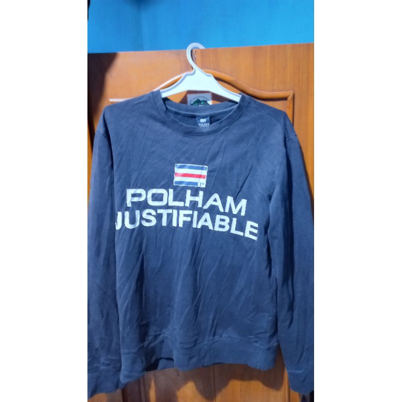 CN/Sweeater Second Brand - Polham warna Navy szM