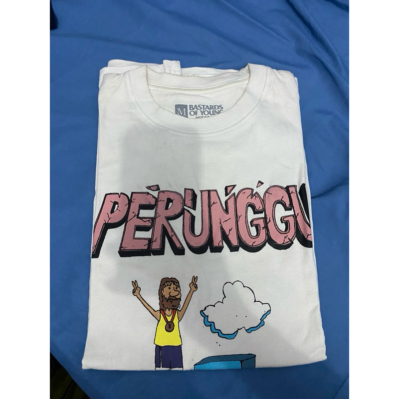Bastards Of Young Perunggu T-Shirt Putih