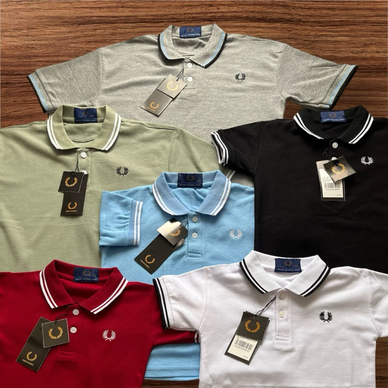 Baju polo kerah wangki anak 1-12 tahun | OOTD anak laki-laki Original