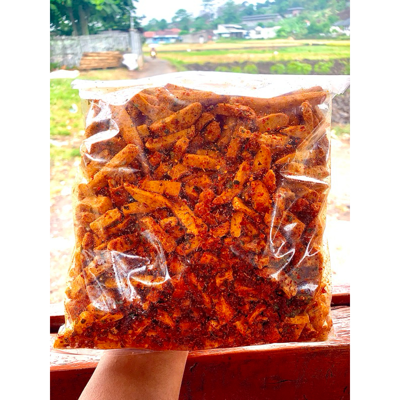 

BASRENG PEDAS 500Gr EXTRA DAUN JERUK / BASRENG KAYA DENGAN BUMBU / BASRENG PEDAS