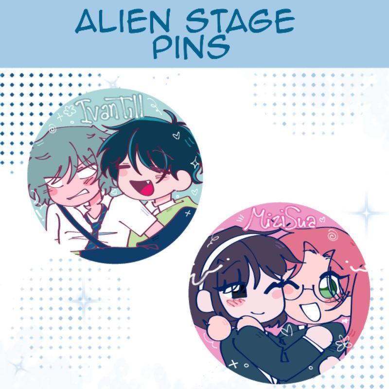 ALNST  Pins fanmerch