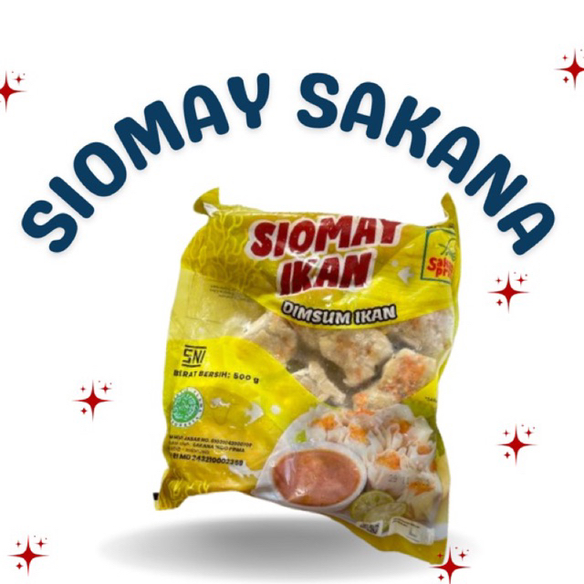 

SIOMAY DIMSUM IKAN SAKANA 500g