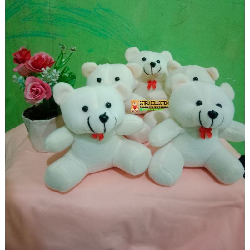 Boneka tedy bear mini 13cm