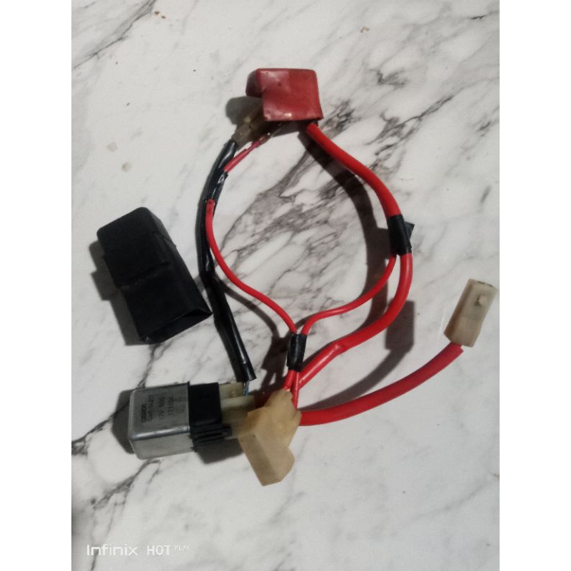 kabel aki kabel sikring motor Yamaha Mio sporty Mio smael Fino karbu Mio soul karbu bekas second org