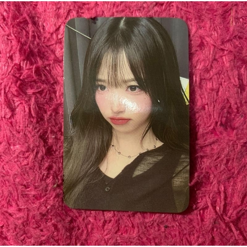 IVE WONYOUNG SWITCH WITHMUU LUCKYDRAW PHOTOCARD LD (WONY POUT)