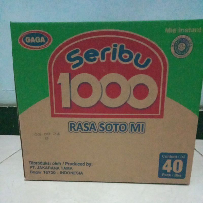 

P32 Mie Gaga 1000 Seribu Soto Mi 30 pcs Soto segar 10 pcs Termurah Grosir Promo Rasa Segar