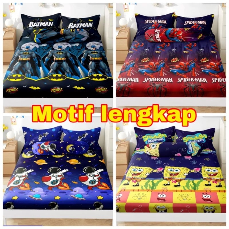 Spiderman  sprei anak sprei 180x200 sprei 120x200 seprei sprei anak laki laki sprei homemade sprei k