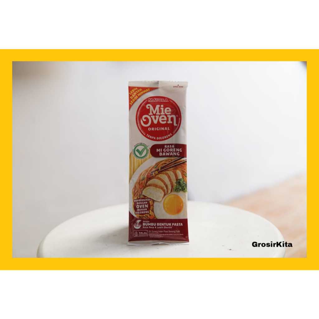 

Mi Instan Mayora Mie Oven Original Mi Goreng Bawang