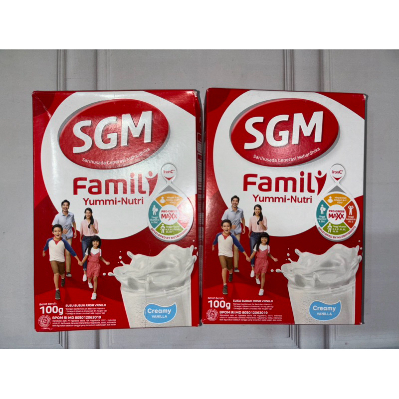 

SGM Family Yummi Nutri Vanila 100gr