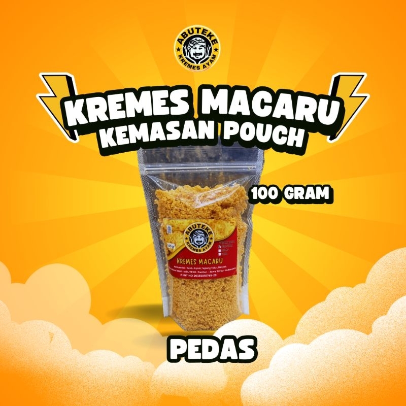 

Kremes Ayam Gurih Untuk Pecinta Pedas Kremes Macaru Kemasan 100 gr Rasa Pedas