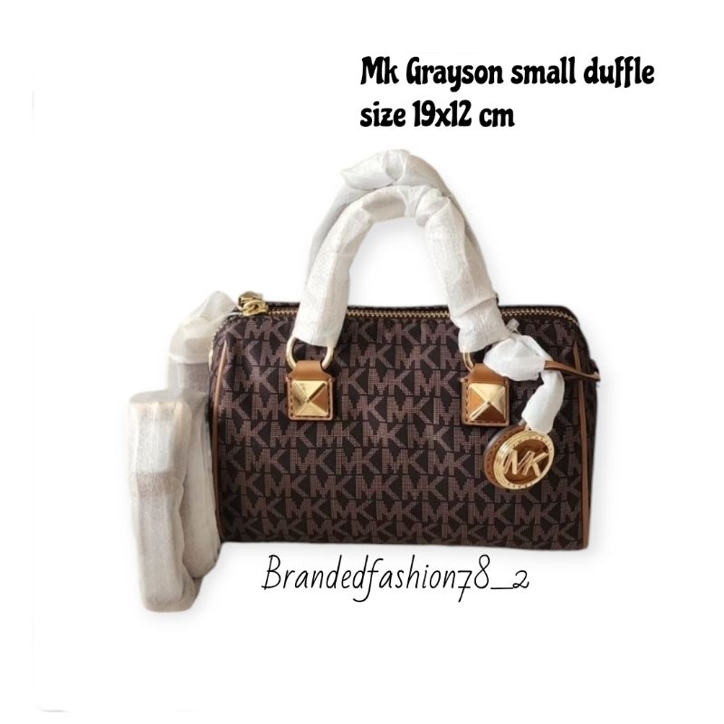 mk grayson small duffle original bag
