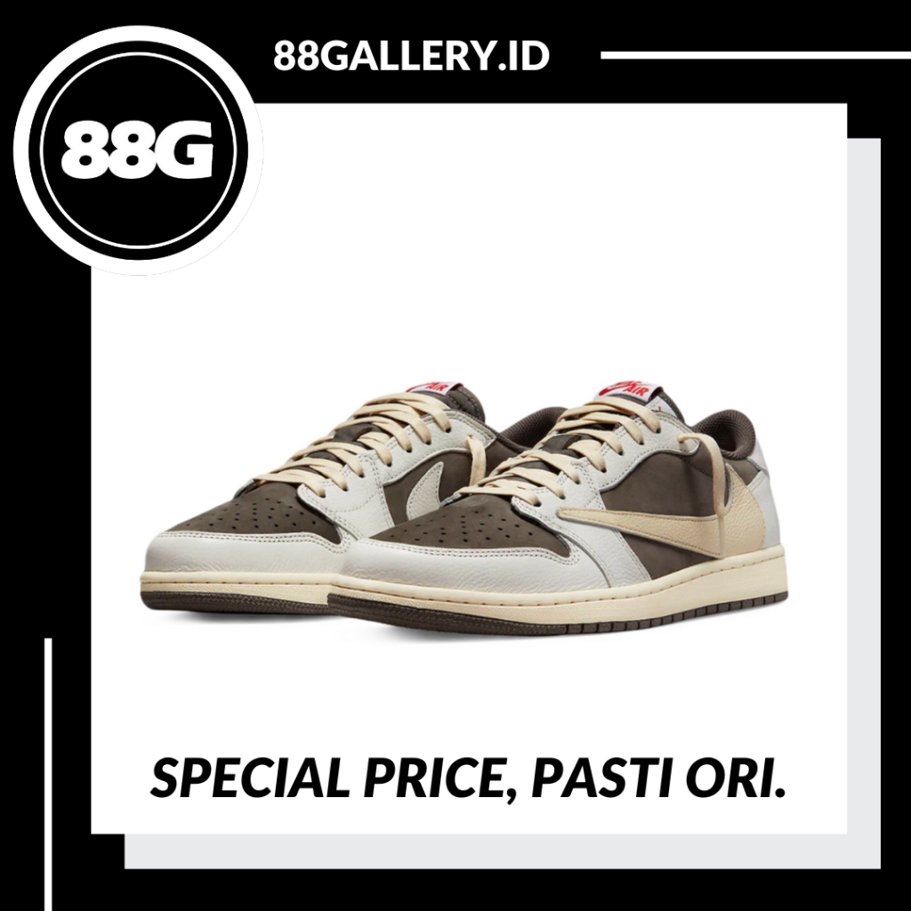 Air Jordan 1 Low Travis Scott Reverse Mocha