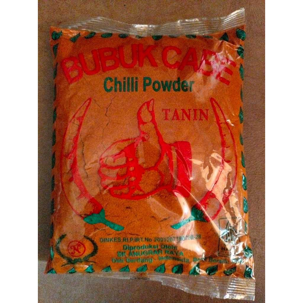 

1 Pcs (500 gr) - Bubuk Cabe Chili Powder Tanin Cap Jempol / Bubuk cabe asli
