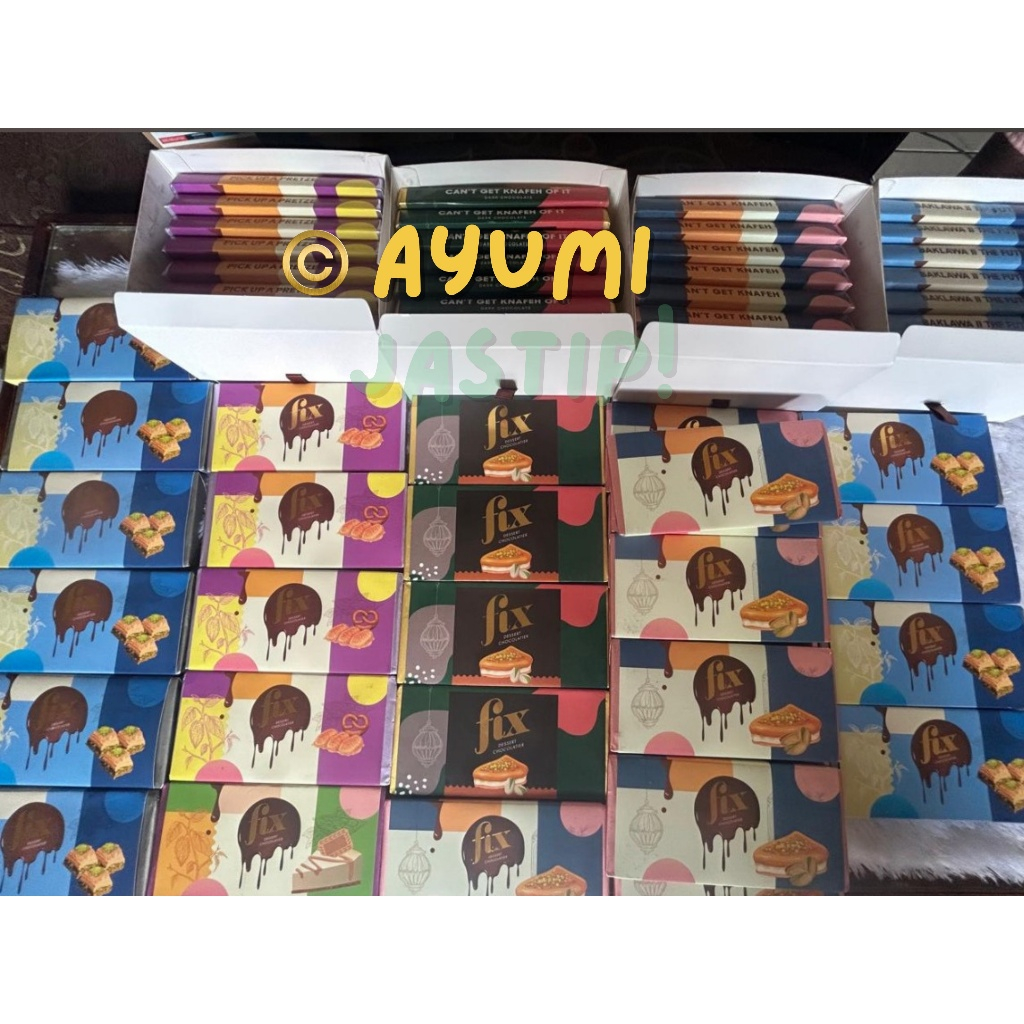 

(READY 27 DES) JASTIP COKLAT FIX CHOCOLATIER DUBAI ORI VIRAL