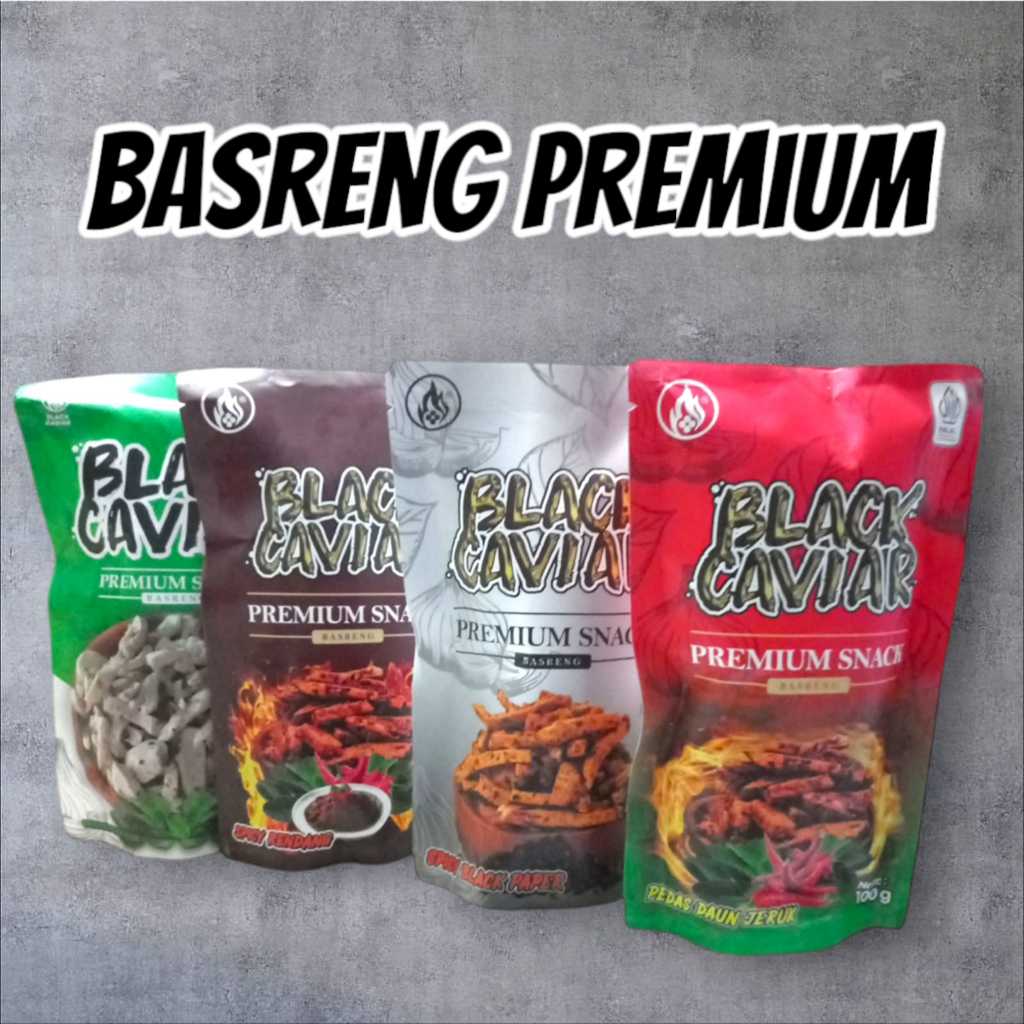 

Basreng Black caviar I Basreng Premium I Baso Goreng I Cemilan Snack I Keripik I Kerupuk I isi 100gr