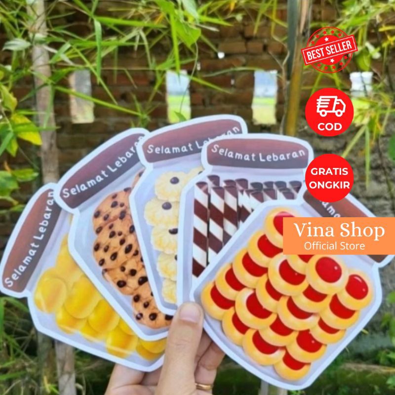

(2 pcs) Amplop Lebaran Toples Kue Kering 3D Amplop Viral 2024 Siap Pakai