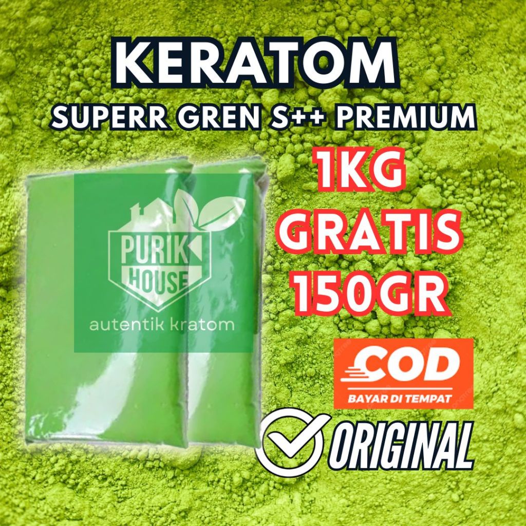 

Bubuk Hijau Purli S++ Ultra Gilingan Nano dari Purikhouse