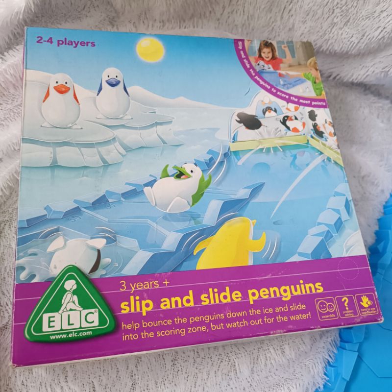 Preloved ELC Slip and Slide Penguins Second Mainan Anak