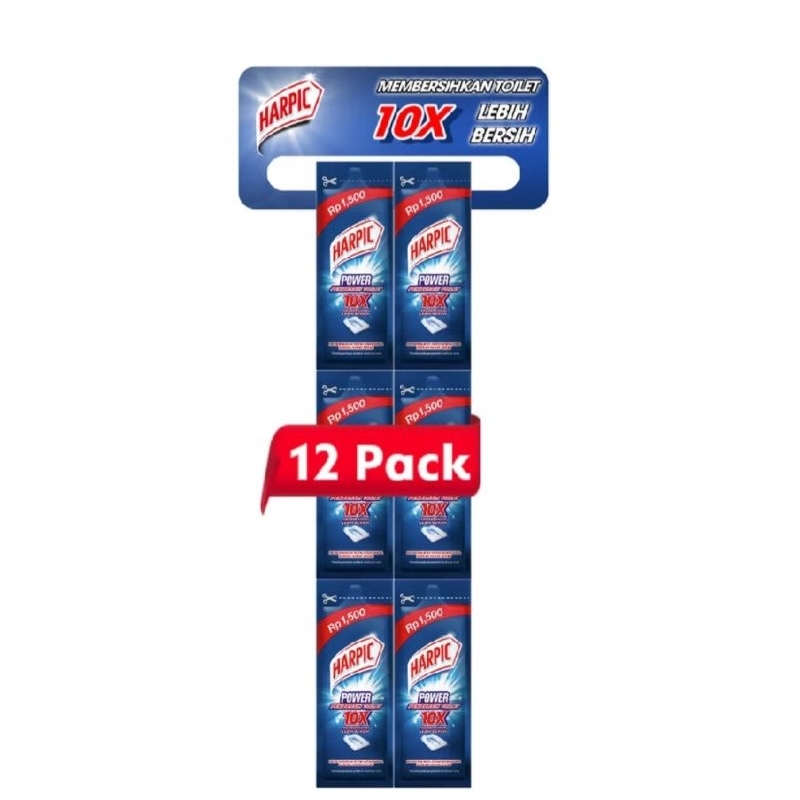 Harpic Power Plus 25Ml Isi 12 Sachet