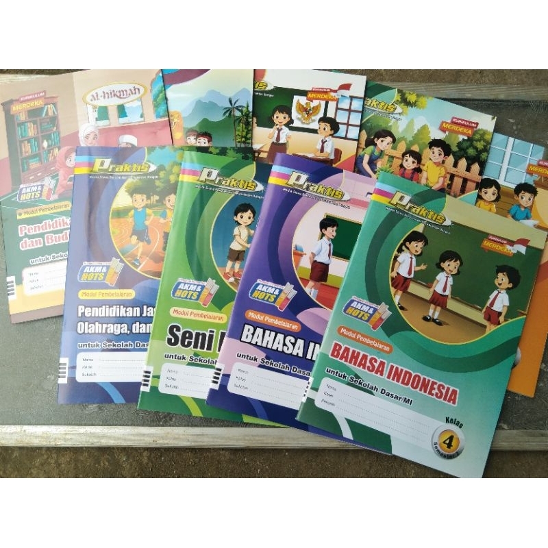 buku modul pendamping belajar smtr 2 kls 4
