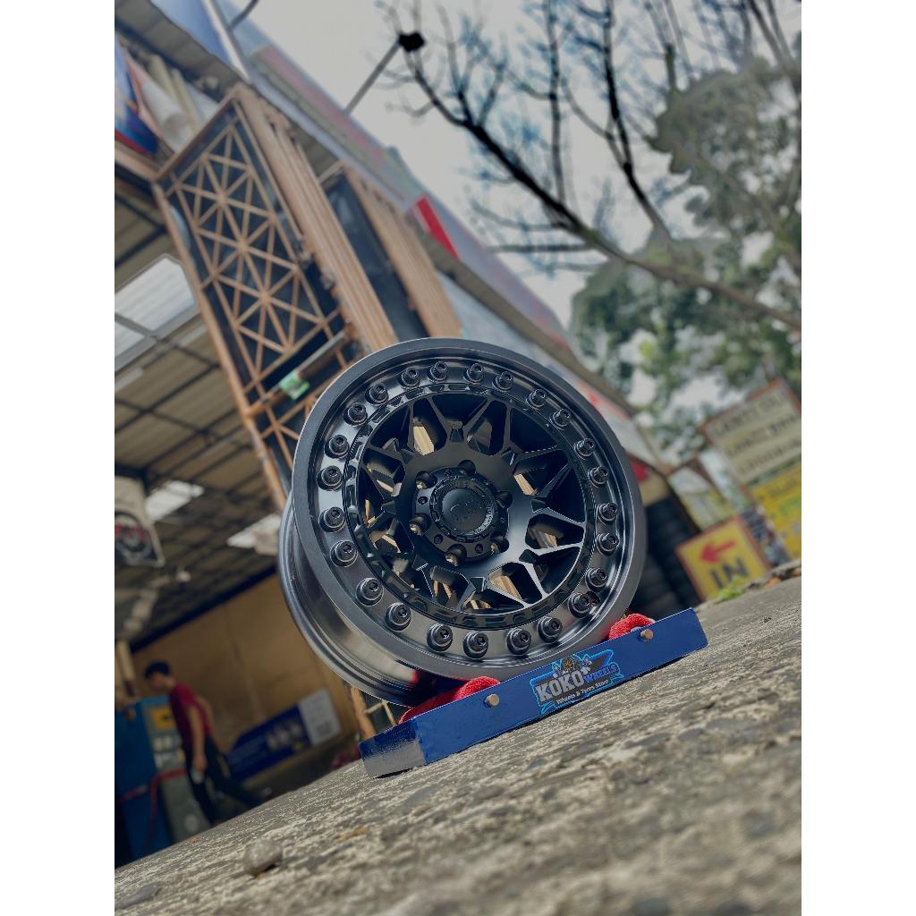 Velg Mobil Black Rhino Alpha R18 untuk Fortuner Pajerosport Hilux