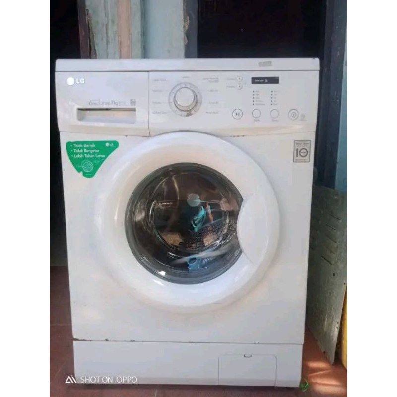 MESIN CUCI LG DIRECT INVERTER SECOND NORMAL SIAP TUGAS DENGAN BAIK