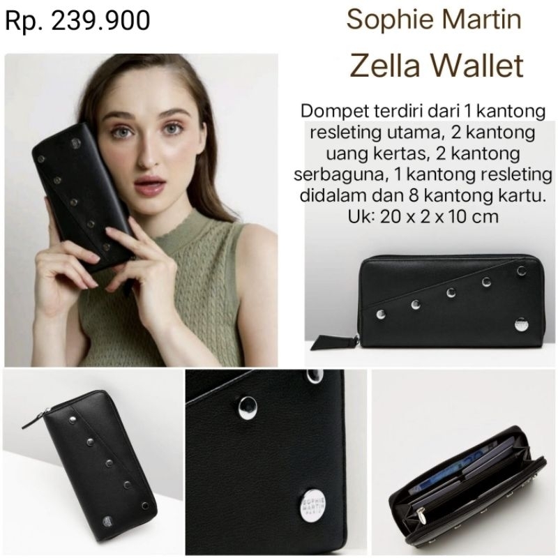 Dompet Wanita / Dompet Pria Sophie Martin Paris Co
