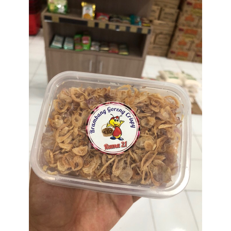 

Brambang goreng crispy